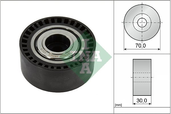 Rolka zwrotna paska wieloklinowego do Mercedesa, 532 0923 10, INA w ofercie sklepu e-autoparts.pl 